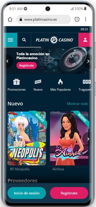Platin Casino App