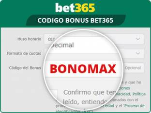 Código Bonus Bet365 En Octubre 2019 Bonomax Apuesta Online - 
